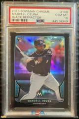 Marcell Ozuna [Black Refractor] Baseball Cards 2013 Bowman Chrome Prices