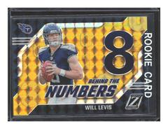 Will Levis [Gold] #29 Football Cards 2023 Panini Zenith Behind the Numbers Prices