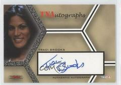 Traci Brooks Wrestling Cards 2008 TriStar TNA Impact Autographs Prices