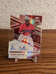 Felnin Celesten [Aspirations Die Cut Signature] #181 Baseball Cards 2020 Panini Elite Extra Edition Prices