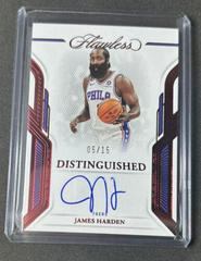 James Harden #14 Basketball Cards 2022 Panini Flawless Distinguished Auto Prices