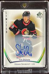 Tim Stutzle [Limited Autograph] Hockey Cards 2021 SP Authentic Prices