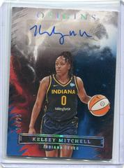 Kelsey Mitchell [Blue] #OA-KML Basketball Cards 2023 Panini Origins WNBA Autographs Prices