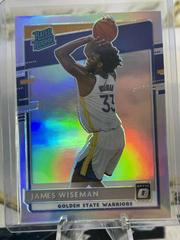 James Wiseman [Holo] Basketball Cards 2020 Panini Donruss Optic Prices