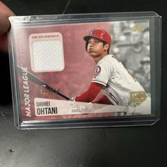 Shohei Ohtani [Gold] #SO Baseball Cards 2019 Topps Major League Material Prices