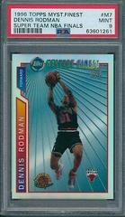 Dennis Rodman [Super Team NBA Finals] Basketball Cards 1996 Topps Mystery Finest Prices