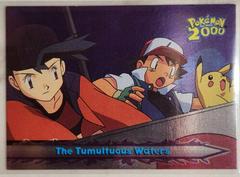 The Tumultuous Waters [Foil] Pokemon 2000 Topps Movie Prices