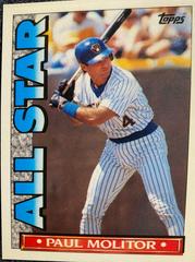 Paul Molitor #29 Baseball Cards 1990 Topps TV All Stars Prices