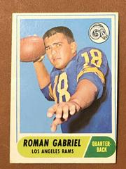 Roman Gabriel #132 Football Cards 1968 Topps Prices