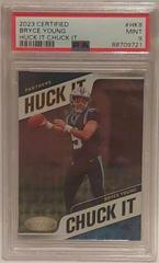 Bryce Young #HK-8 Football Cards 2023 Panini Certified Huck It Chuck It Prices