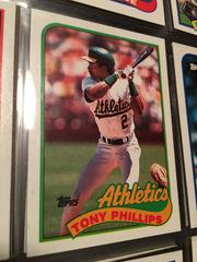 Tony Phillips #248 Baseball Cards 1989 Topps Prices