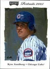 Ryne Sandberg #76 Baseball Cards 2003 Playoff Portraits Prices