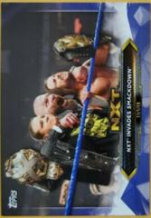 NXT Invades SmackDown [Blue] #47 Wrestling Cards 2020 Topps WWE NXT Prices