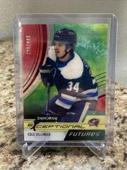 Cole Sillinger [Red] Hockey Cards 2021 Upper Deck Synergy Exceptional Futures Prices
