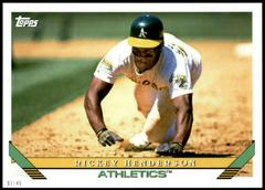 Rickey Henderson [5X7] Baseball Cards 2019 Topps Archives Prices