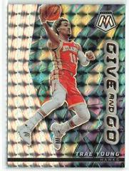 Trae Young [Mosaic] #4 Basketball Cards 2022 Panini Mosaic Give and Go Prices