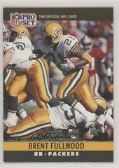 Brent Fullwood #107 Football Cards 1990 Pro Set FACT Cincinnati Prices