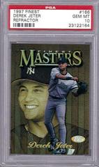 Derek Jeter [Refractor] #166 Baseball Cards 1997 Finest Prices