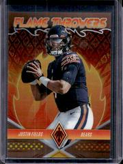 Justin Fields [Bronze] #FT-24 Football Cards 2022 Panini Phoenix Flame Throwers Prices