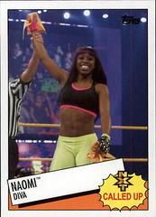 Naomi Wrestling Cards 2015 Topps Heritage WWE NXT Called Up Prices