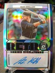 Alex Kirilloff #RET-AK Baseball Cards 2021 Panini Donruss Optic Retro Signature Series Prices