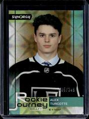 Alex Turcotte [Gold] Hockey Cards 2021 Upper Deck Synergy Rookie Journey Draft Prices