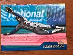 Francisco Lindor [Blue] Baseball Cards 2023 Topps Update Laid Out Prices