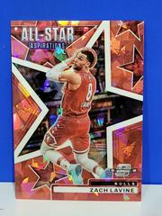 Zach LaVine [Red Ice] Basketball Cards 2021 Panini Contenders Optic All Star Aspirations Prices