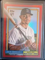 Julio Rodriguez [Red Foil] Baseball Cards 2022 Topps Archives Prices