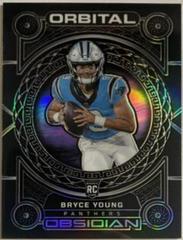 Bryce Young #4 Football Cards 2023 Panini Obsidian Orbital Prices