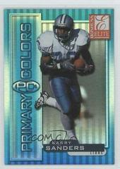 Barry Sanders [Blue] #29 Football Cards 1999 Panini Donruss Elite Primary Colors Prices