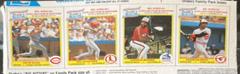 Eddie Murray, Harold Baines, Pete Rose, Willie McGee [Hand Cut Panel] Baseball Cards 1986 Drake's Prices