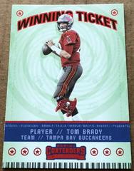 Tom Brady [Red] #WT3 Football Cards 2020 Panini Contenders Winning Ticket Prices