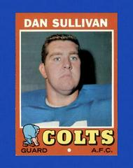 Dan Sullivan #108 Football Cards 1971 Topps Prices