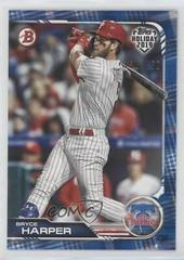 Bryce Harper [Blue Snowflake] #TH-BH Baseball Cards 2019 Topps Holiday Bowman Prices