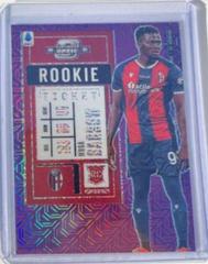Musa Barrow [Purple Mojo] #4 Soccer Cards 2020 Panini Chronicles Contenders Rookie Ticket Serie A Prices