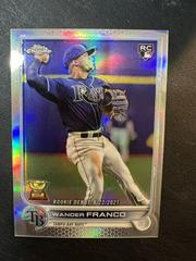 Wander Franco [Refractor] #USC200 Baseball Cards 2022 Topps Chrome Update Prices