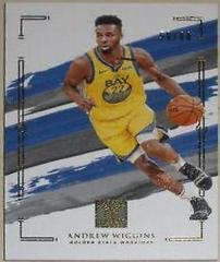 Andrew Wiggins [Gold] Basketball Cards 2020 Panini Impeccable Prices