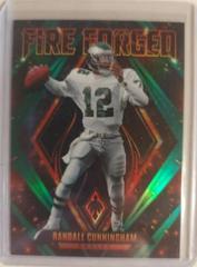Randall Cunningham [Green] #FF-7 Football Cards 2022 Panini Phoenix Fire Forged Prices