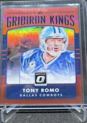 Tony Romo [Red] Football Cards 2016 Panini Donruss Optic Gridiron Kings Prices