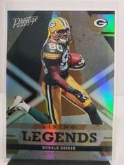 Donald Driver #LL-6 Football Cards 2022 Panini Prestige Living Legends Prices