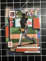 Camilo Doval [Purple] Baseball Cards 2022 Panini Chronicles Clearly Donruss Prices