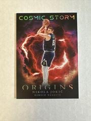 Nikola Jokic [Red] #10 Basketball Cards 2023 Panini Origins Cosmic Storm Prices
