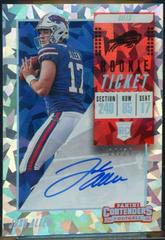 Josh Allen [Autograph Cracked Ice] #105A Football Cards 2018 Panini Contenders Prices