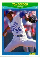 Tom Gordon #1 Baseball Cards 1990 Score Rising Stars Prices