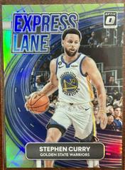 Stephen Curry [Lime Green] #2 Basketball Cards 2022 Panini Donruss Optic Express Lane Prices