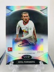 Emil Forsberg [Black] #PP-EF Soccer Cards 2021 Topps Tier One Bundesliga Prime Performers Autographs Prices
