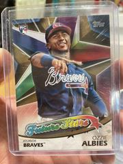 Ozzie Albies [Gold] #FS-7 Baseball Cards 2018 Topps Future Stars Prices