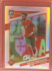 Bruno Fernandes [Optic] Soccer Cards 2021 Panini Donruss Road to Qatar Prices