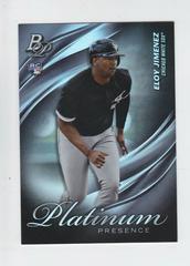 Eloy Jimenez #PP-3 Baseball Cards 2019 Bowman Platinum Presence Prices